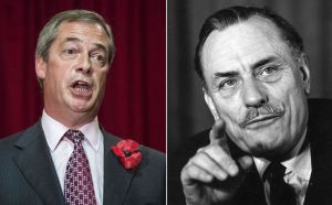 Mr Farage wrote to Mr Powell asking for his support to win a by-election in 1994