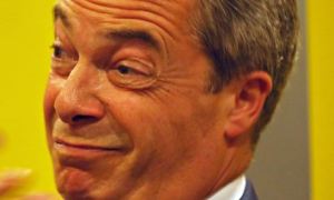 Farage. Photograph: David Cheskin/PA
